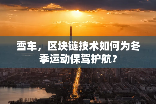 雪车，区块链技术如何为冬季运动保驾护航？