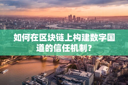 如何在区块链上构建数字国道的信任机制？