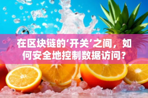 在区块链的‘开关’之间，如何安全地控制数据访问？