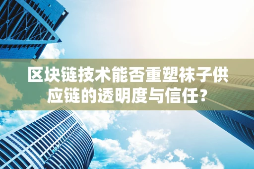 区块链技术能否重塑袜子供应链的透明度与信任？