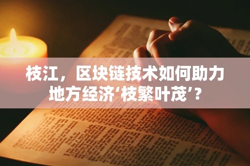 枝江，区块链技术如何助力地方经济‘枝繁叶茂’？