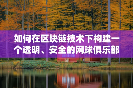 如何在区块链技术下构建一个透明、安全的网球俱乐部会员系统？