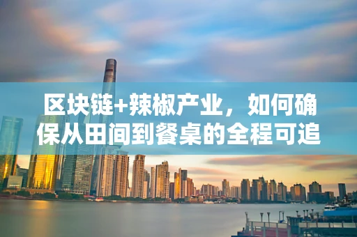 区块链+辣椒产业，如何确保从田间到餐桌的全程可追溯？