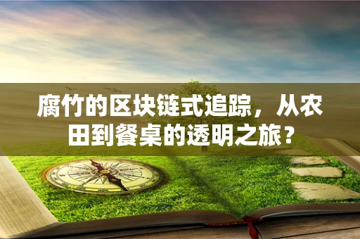 腐竹的区块链式追踪，从农田到餐桌的透明之旅？