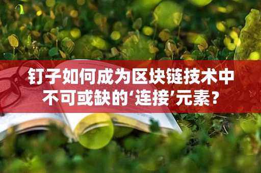 钉子如何成为区块链技术中不可或缺的‘连接’元素？