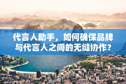 代言人助手，如何确保品牌与代言人之间的无缝协作？