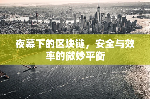 夜幕下的区块链，安全与效率的微妙平衡