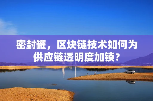 密封罐，区块链技术如何为供应链透明度加锁？
