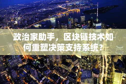 政治家助手，区块链技术如何重塑决策支持系统？