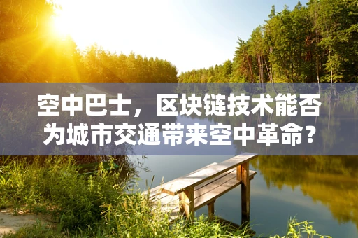 空中巴士，区块链技术能否为城市交通带来空中革命？