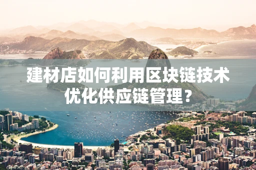 建材店如何利用区块链技术优化供应链管理？