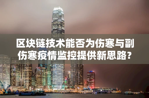 区块链技术能否为伤寒与副伤寒疫情监控提供新思路？