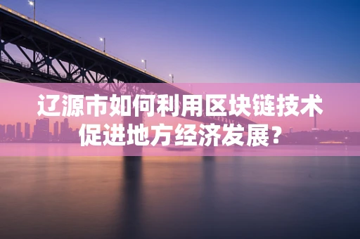 辽源市如何利用区块链技术促进地方经济发展？
