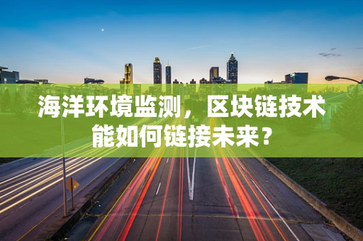 海洋环境监测，区块链技术能如何链接未来？