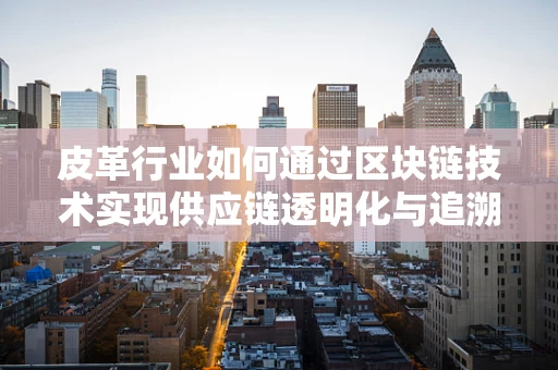 皮革行业如何通过区块链技术实现供应链透明化与追溯？
