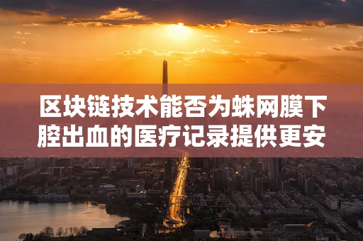 区块链技术能否为蛛网膜下腔出血的医疗记录提供更安全的存储方案？
