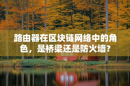 路由器在区块链网络中的角色，是桥梁还是防火墙？