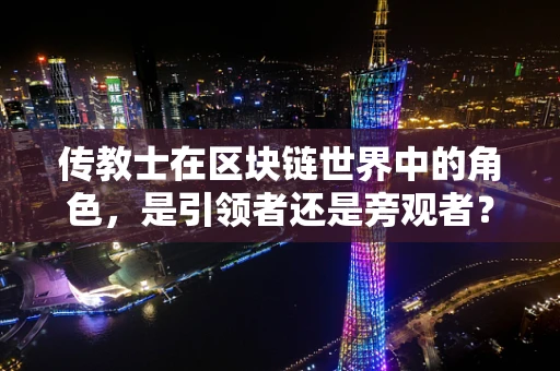 传教士在区块链世界中的角色，是引领者还是旁观者？