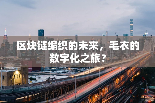 区块链编织的未来，毛衣的数字化之旅？