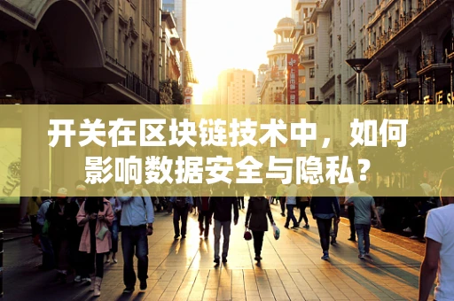 开关在区块链技术中，如何影响数据安全与隐私？