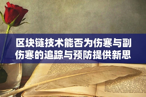 区块链技术能否为伤寒与副伤寒的追踪与预防提供新思路？