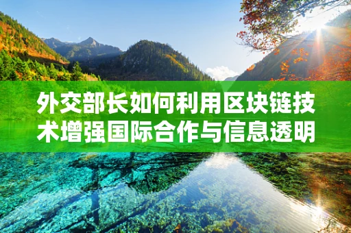 外交部长如何利用区块链技术增强国际合作与信息透明度？