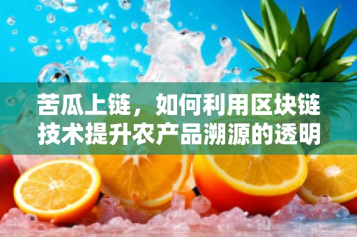 苦瓜上链，如何利用区块链技术提升农产品溯源的透明度与信任度？