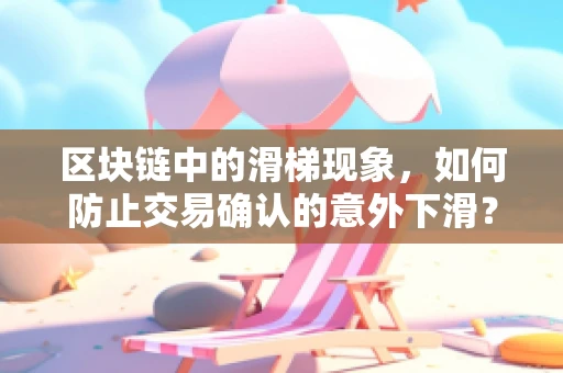 区块链中的滑梯现象，如何防止交易确认的意外下滑？