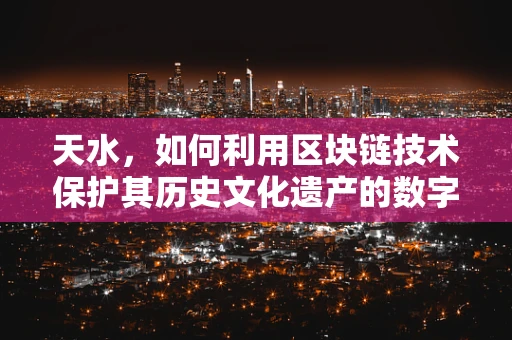 天水，如何利用区块链技术保护其历史文化遗产的数字身份？