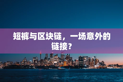 短裤与区块链，一场意外的链接？