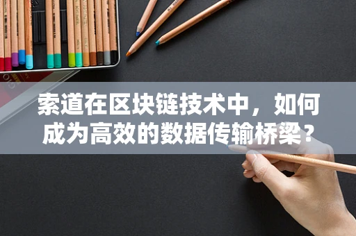 索道在区块链技术中，如何成为高效的数据传输桥梁？