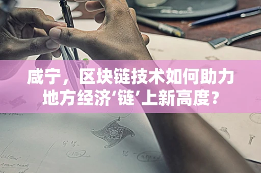 咸宁，区块链技术如何助力地方经济‘链’上新高度？