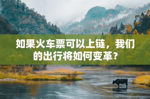 如果火车票可以上链，我们的出行将如何变革？