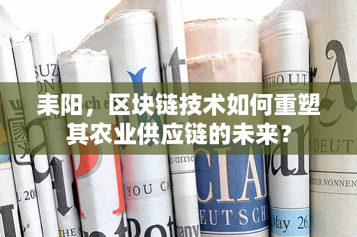 耒阳，区块链技术如何重塑其农业供应链的未来？