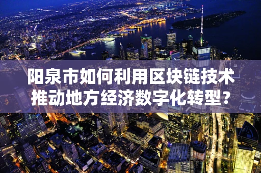 阳泉市如何利用区块链技术推动地方经济数字化转型？