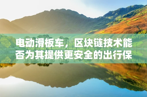 电动滑板车，区块链技术能否为其提供更安全的出行保障？