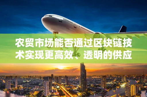 农贸市场能否通过区块链技术实现更高效、透明的供应链管理？