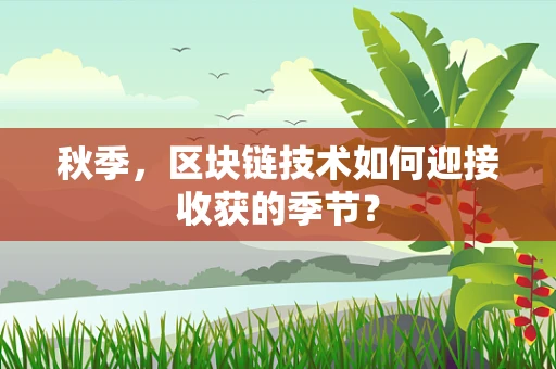 秋季，区块链技术如何迎接收获的季节？