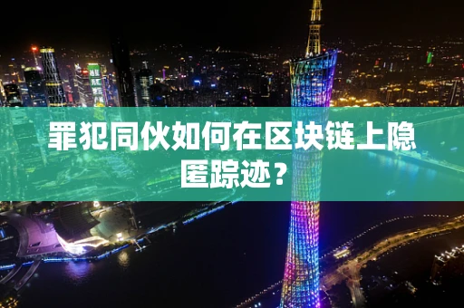 罪犯同伙如何在区块链上隐匿踪迹？