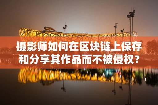 摄影师如何在区块链上保存和分享其作品而不被侵权？