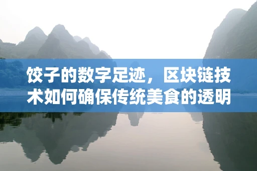 饺子的数字足迹，区块链技术如何确保传统美食的透明与安全？