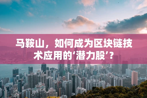 马鞍山，如何成为区块链技术应用的‘潜力股’？