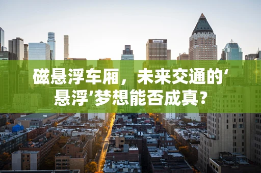 磁悬浮车厢，未来交通的‘悬浮’梦想能否成真？