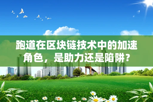 跑道在区块链技术中的加速角色，是助力还是陷阱？