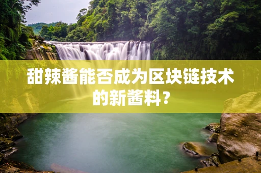甜辣酱能否成为区块链技术的新酱料？