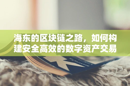 海东的区块链之路，如何构建安全高效的数字资产交易平台？