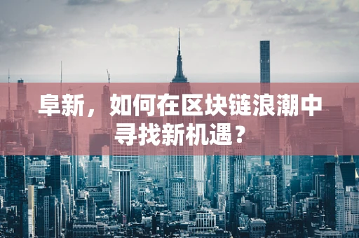 阜新，如何在区块链浪潮中寻找新机遇？