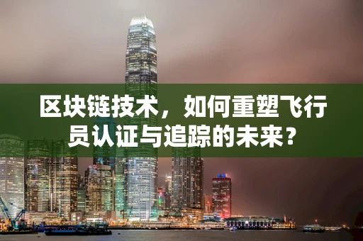 区块链技术，如何重塑飞行员认证与追踪的未来？