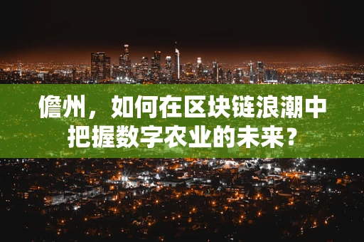 儋州，如何在区块链浪潮中把握数字农业的未来？