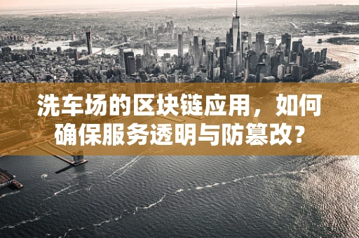 洗车场的区块链应用，如何确保服务透明与防篡改？